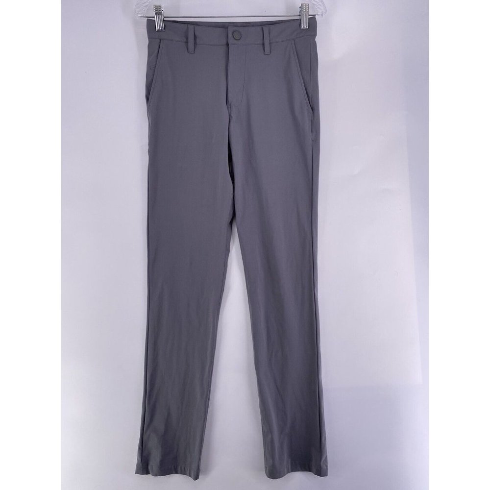 Rhone Men’s Size 28 Gray Slim Straight Leg Commuter Chino Pants